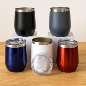Vasos Huevo de Acero